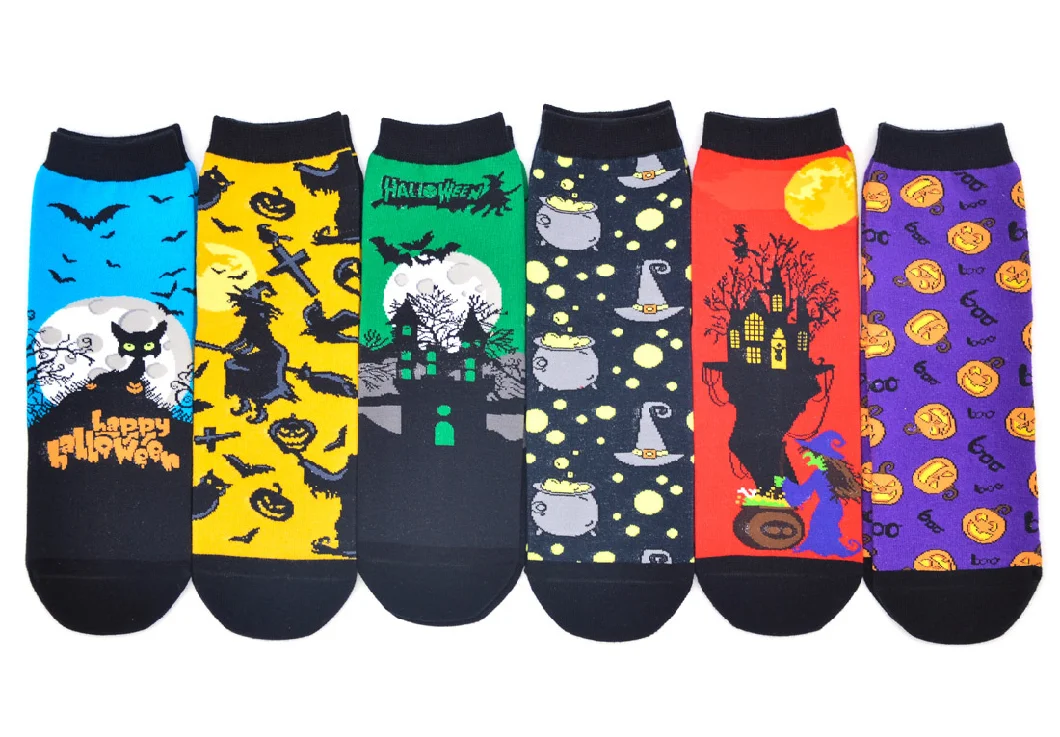 Eco-Firendly Factory Custom Design Cotton Funny Crew Colorful Dress Men Socks