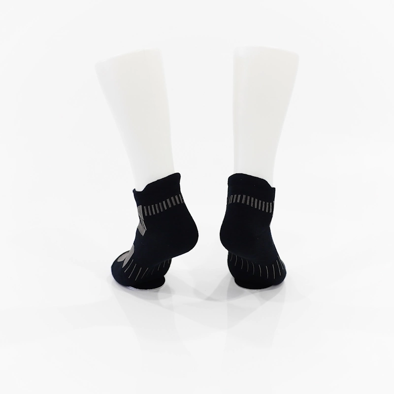 181033sk-Boat Running Athletic Ankle Mesh Unisex Socks with Heel Tab