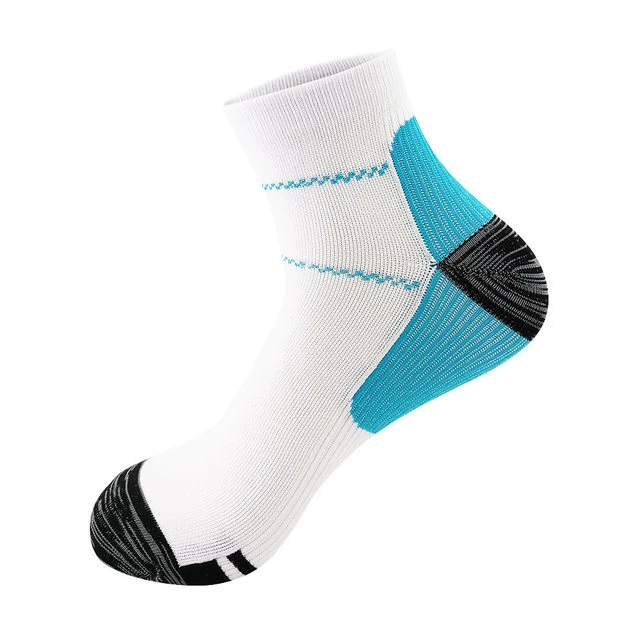 High Quality Men Women Foot Compression Heel Pain Soft Comfortable Short Sports Socks