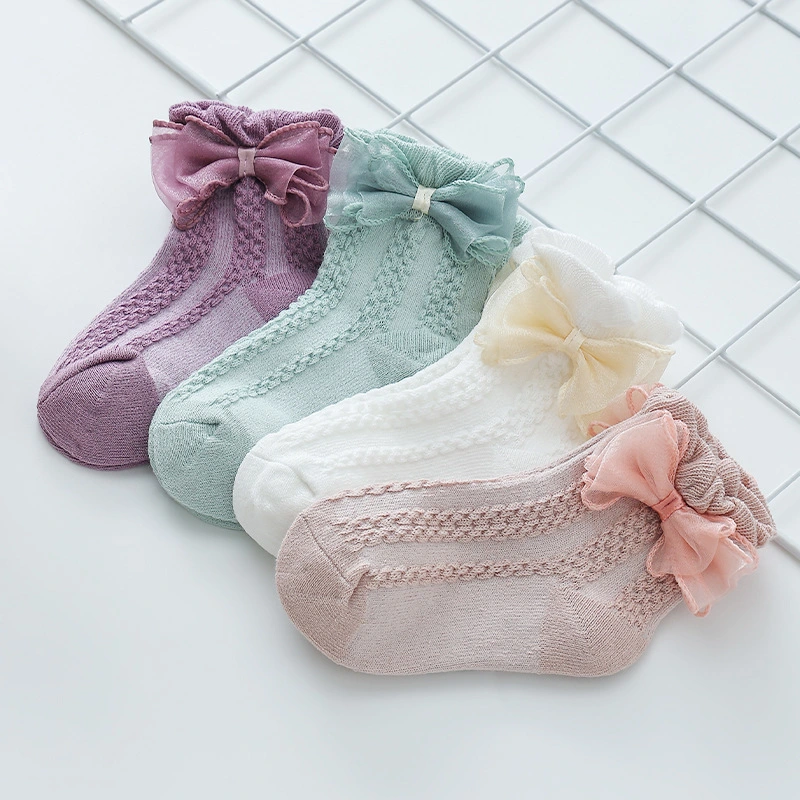 High Quality Comfortable Cotton Cute Lace Baby Princess Child Kids Wholesale Socks