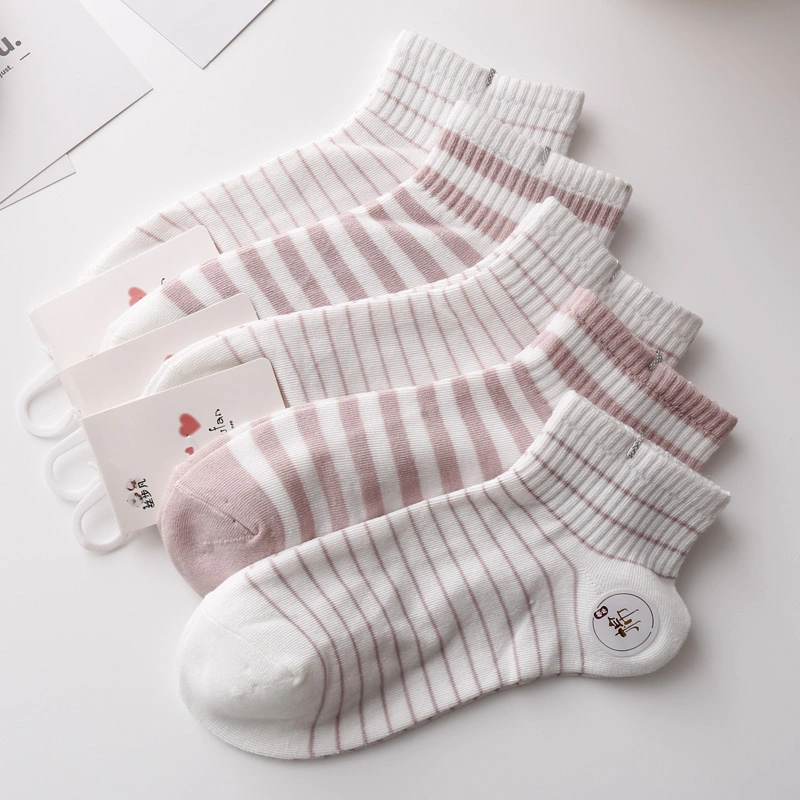 Wholesale Women Adult Cotton Sports Short Fashion Ankle Socks Four Seasons