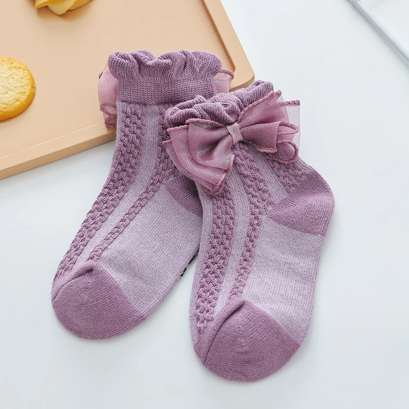 High Quality Comfortable Cotton Cute Lace Baby Princess Child Kids Wholesale Socks